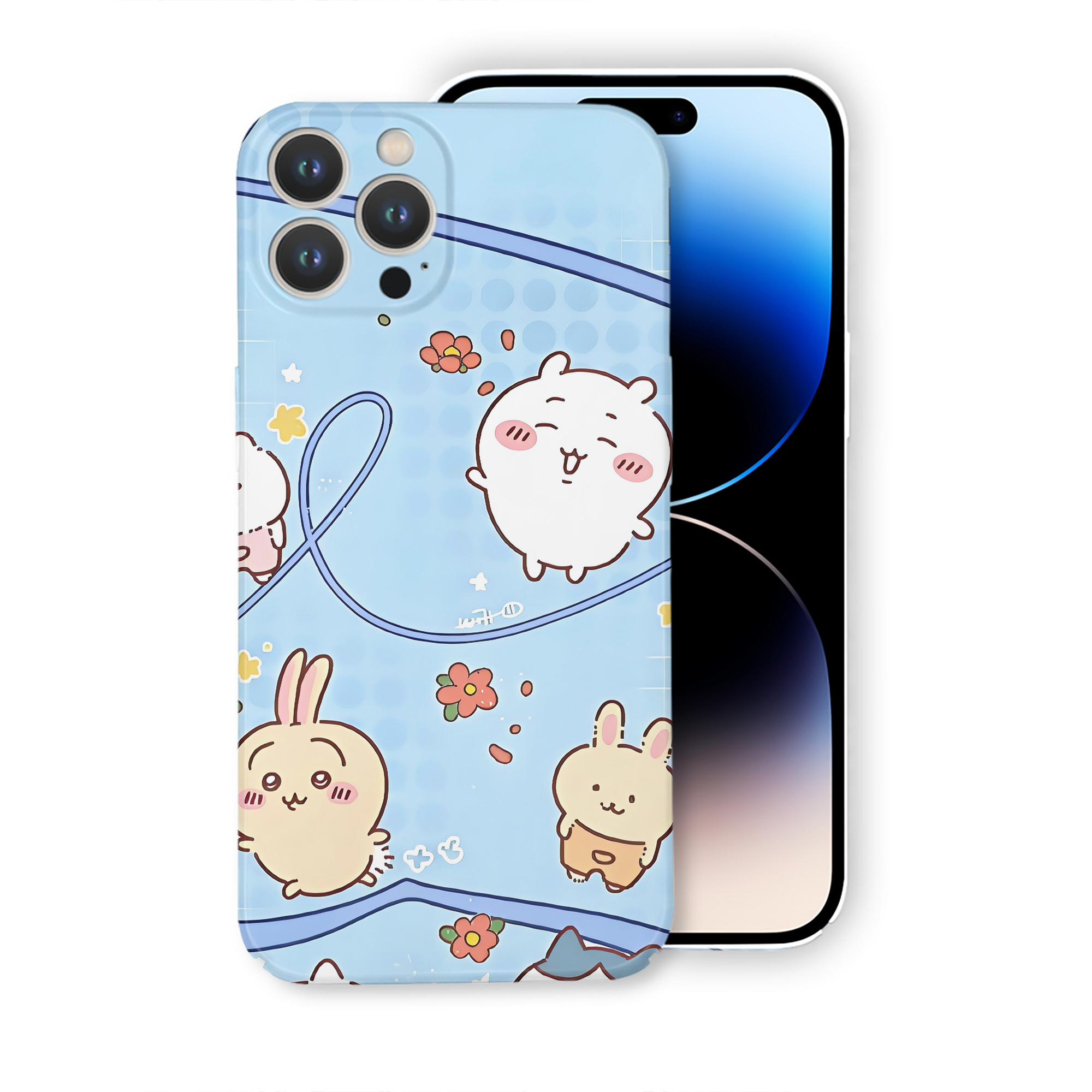（画像用） ちいかわ Chii-kawa 【iPhone 14シリーズ対応】ハードケース